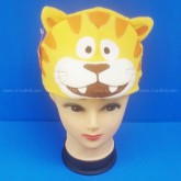 หมวกสัตว์-122 หมวกสัตว์แฟนซี หมวกเสือ2017(เหลือง)